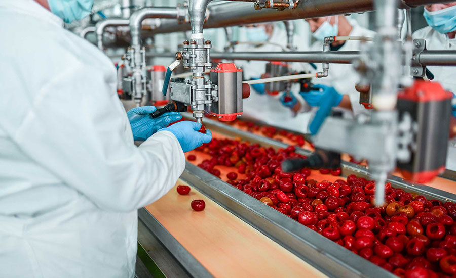 woman working at factory