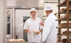 making bread