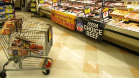 grocery store meat aisle