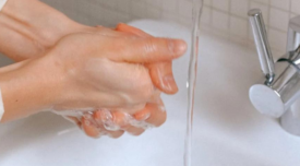 handwashing up close