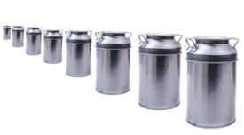 stainless steel industrial milk jugs