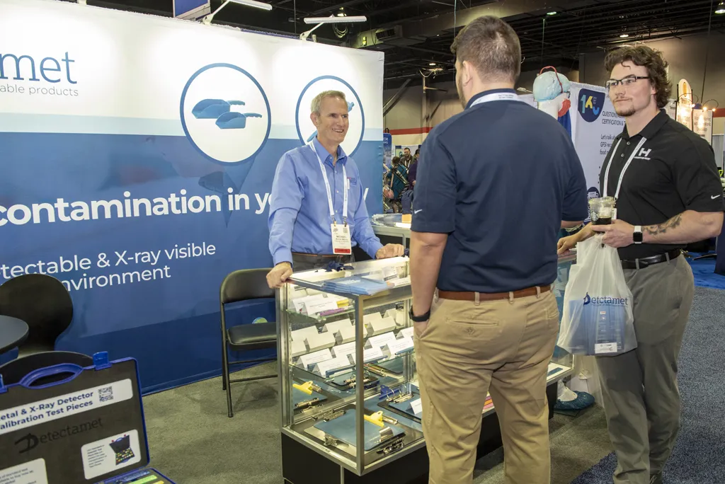 The exhibit floor at Food Safety Summit